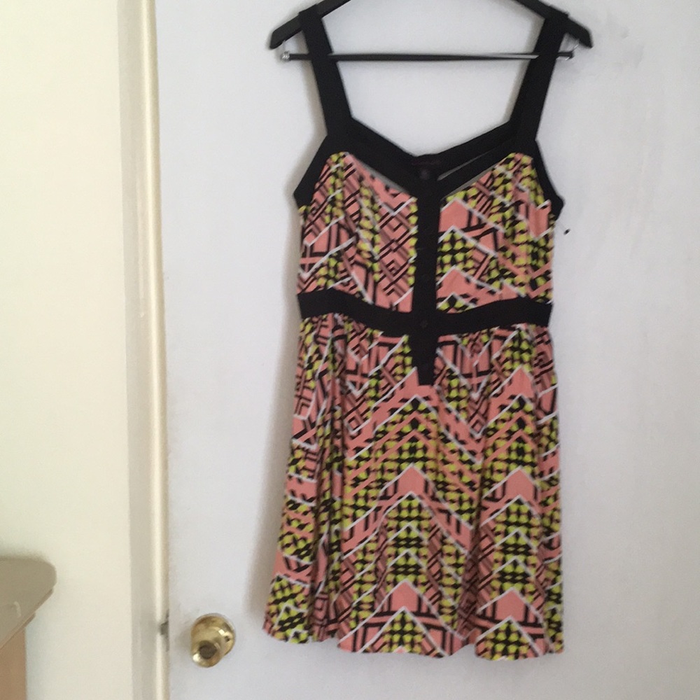 Material Girl strap dress.size large